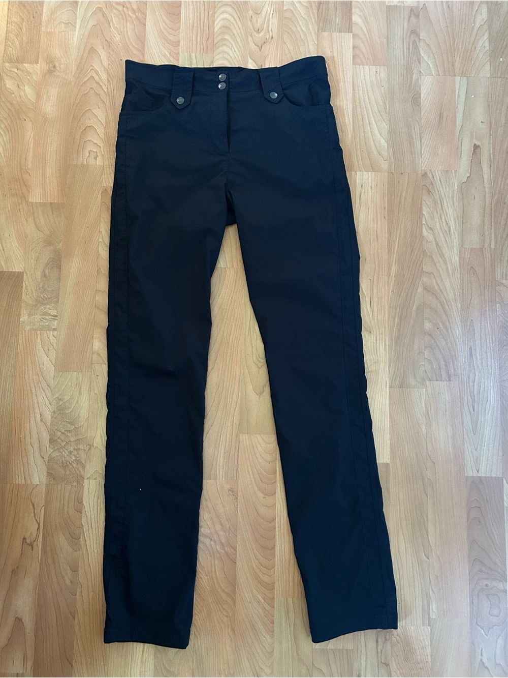 Anatomie Black Slim Straight Chinos